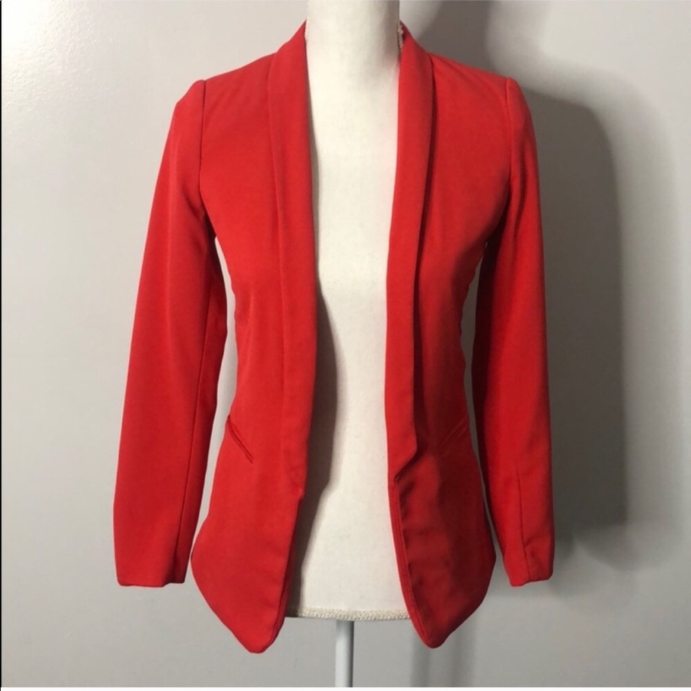 H&M red blazer